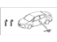Toyota 69005-47230 Lock Cylinder, Front Driver Side