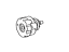 Toyota 28021-25050 Clutch Drive, Center