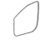 Toyota 62311-33120 Weatherstrip, Front Door Opening Trim, Passenger Side