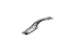 Toyota 57406-33020 Rail Sub-Assembly, Floor Side, Center Driver Side