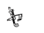 Toyota 86211-06260 Display Unit Mount Bracket, Passenger Side