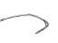 Toyota 75708-06030 Upper Molding, Chrome, Driver Side
