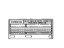 Toyota 11298-25011 Label, Emission Control Information
