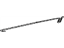 Toyota 64531-12830 Bar, Luggage Door Hinge Torsion, Passenger Side
