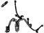 Toyota 82151-12J30 Wire, Front Door, Passenger Side