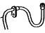 Toyota 90947-02E78 Hose, Flexible(For Front)