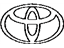 Toyota 75403-42060 Emblem, Blue, Rear