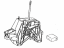 Toyota 33560-12340 Gear Shift Assembly