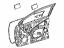 Toyota 67001-12A60 Door Shell, Passenger Side
