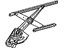 Toyota 69810-12690 Window Regulator, Passenger Side