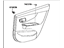 Toyota 67640-12F20-B0 Door Trim Panel, Gray, Driver Side