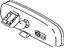 Toyota 87810-06200 Mirror Inside, Rear Inner