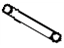 Toyota 90947-02E75 Hose, Flexible(For Rear Passenger Side)