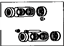 Toyota 04906-30040 Wheel Cylinder Overhaul Kit