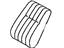 Toyota 71074-89126-06 Cover, Front Seat Back, Driver Side(For Semi-Separate Type)