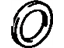 Toyota 90201-65008 Washer, Plate (For Rear Differential Side Gear Shaft)