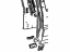 Toyota 61504-89102 Pillar Sub-Assembly, Rear Inside, Driver Side