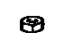 Toyota 90170-04001 Nut, Connecting(For Glow Plug)