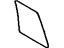 Toyota 64814-89103 Glass, Back Window Corner, Driver Side