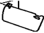 Toyota 74310-28040 Visor Assembly, Passenger Side