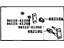 Toyota 04483-35020 Shackle Kit, Rear Spring