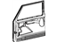 Toyota 67002-90301 Panel Sub-Assembly, Front Door, Driver Side
