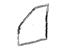 Toyota 67861-90358 Weatherstrip, Front Door, Passenger Side