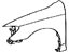 Toyota 53802-33120 Fender Sub-Assembly, Front Driver Side