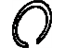 Toyota 90080-52121 Ring, Shaft Snap(For Forward Clutch Piston Return Spring)