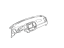 Toyota 55401-33110-B1 Pad Sub-Assembly, Instrument Panel Safety