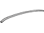 Toyota 75555-33010 Moulding, Roof Drip Side Finish, Center Passenger Side