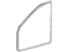 Toyota 62312-33050-B0 Weatherstrip, Front Door Opening Trim, Driver Side