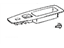 Toyota 74231-33220-E0 Switch Panel, Fawn, Upper Passenger Side