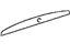 Toyota 76811-33090-A0 Molding, White, Rear