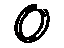 Toyota 35786-04010 Race, Thrust Bearing (For Stator Shaft), Inner