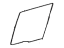 Toyota 68113-16080 Adjustable Glass, Clear, Passenger Side