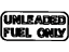 Toyota 74559-33010 Plate, Fuel Caution