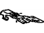 Toyota 64512-33030 Hinge Support, Driver Side