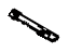 Toyota 72660-16010-14 Support Assembly, Rear Seat Cushion