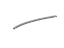 Toyota 75551-0D130 Moulding, Roof Drip Side Finish, Passenger Side