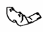 Toyota 17571-74050 Bracket, Exhaust Pipe Front (For Front)