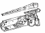 Toyota 53701-32909 Apron Sub-Assembly, Front Fender, Passenger Side