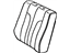 Toyota 71074-32110-02 Cover, Front Seat Back, Driver Side(For Separate Type)