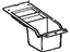 Toyota 58912-32010-02 Box, Rear Console, Lower