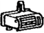 Toyota 55660-32061-D0 Register Assembly, Instrument Panel