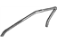 Toyota 62311-32030-04 Weatherstrip, Front Door Opening Trim, Passenger Side
