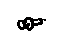 Toyota 90467-06016-20 Clip (For Quarter Inside Trim Board)