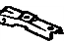 Toyota 53269-08010 Lower Reinforcement, Driver Side
