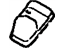 Toyota 58016-20030 Reinforcement, Belt Anchor To Floor Pan, Driver Side