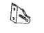 Toyota 12321-63020 Bracket, Engine Mounting, Rear(For Transverse Engine)